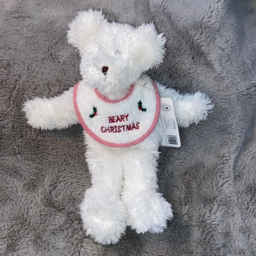 Uncle Bean’s huggle-fluffs by Boyd’s-VINTAGE- Jolly Christmas Bear-NWT